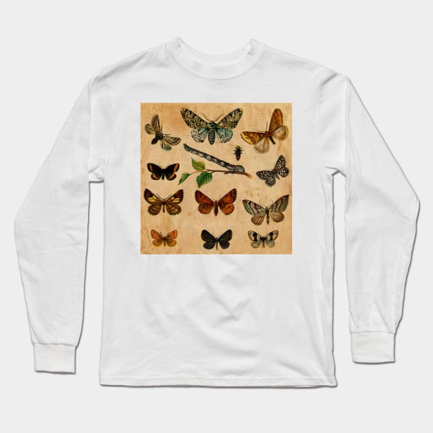Butterfly Long Sleeve T-Shirt by My Artsam